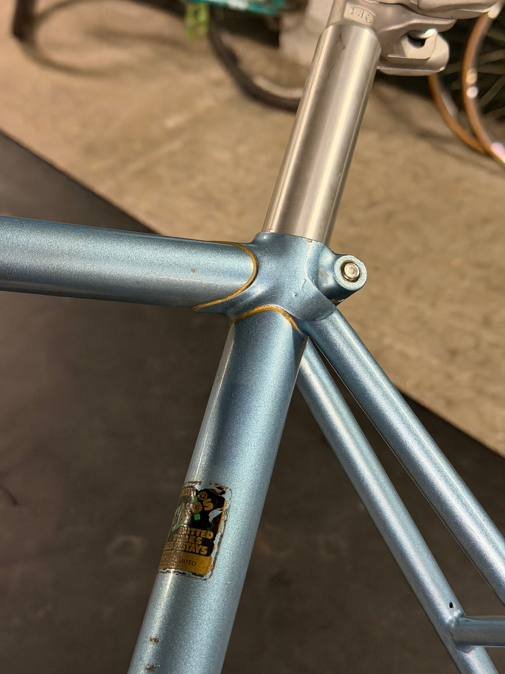 Vintage Mount Track Frameset Size 53