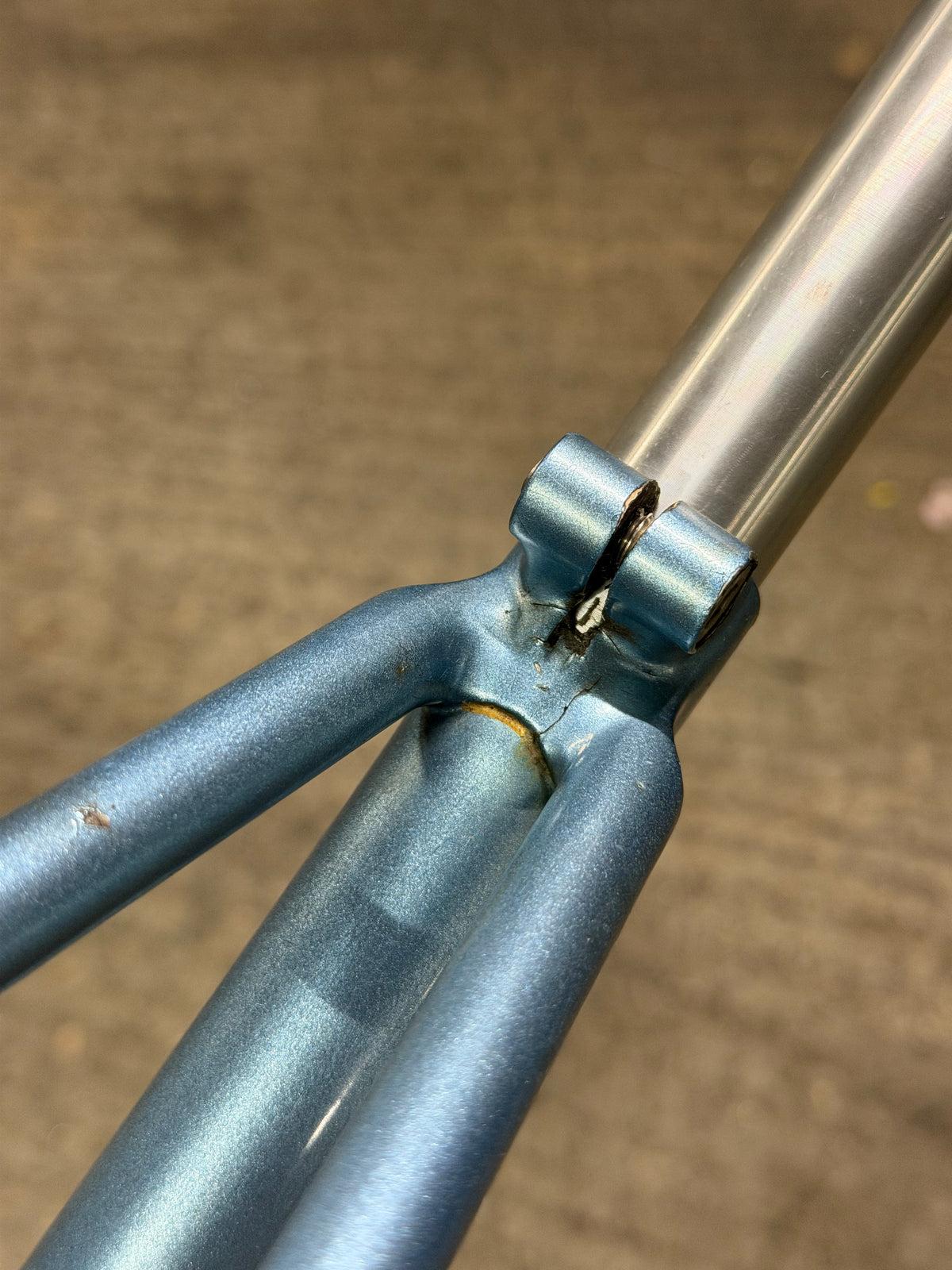 Vintage Mount Track Frameset Size 53