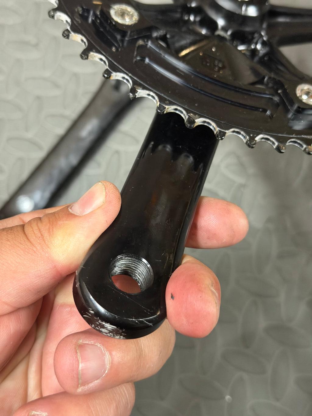 Miche Track Crankset 165mm 48t