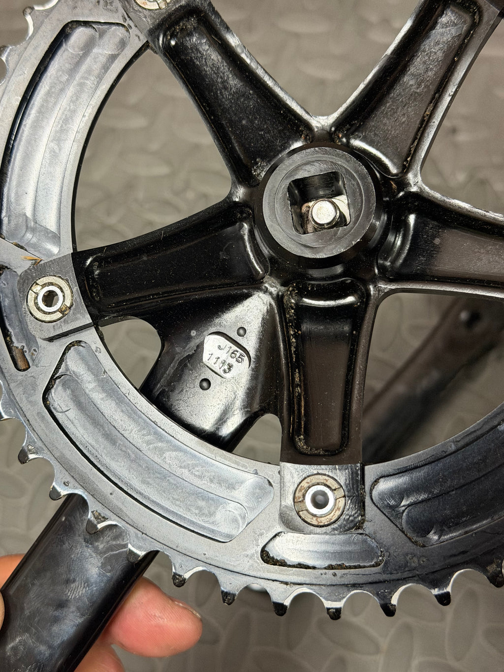 Miche Track Crankset 165mm 48t