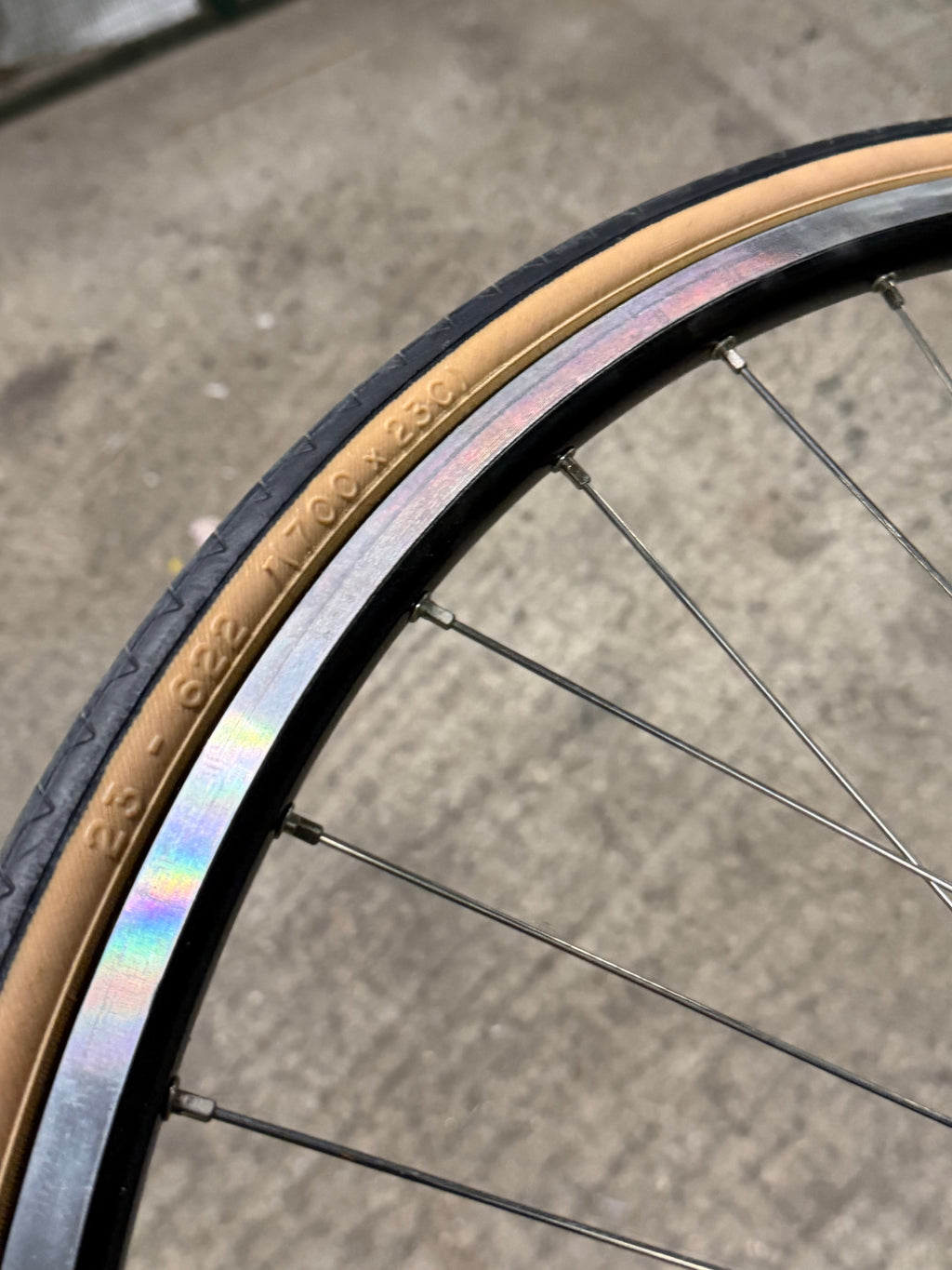 Campagnolo Pista Wheelset 700c Mavic Clincher Rims