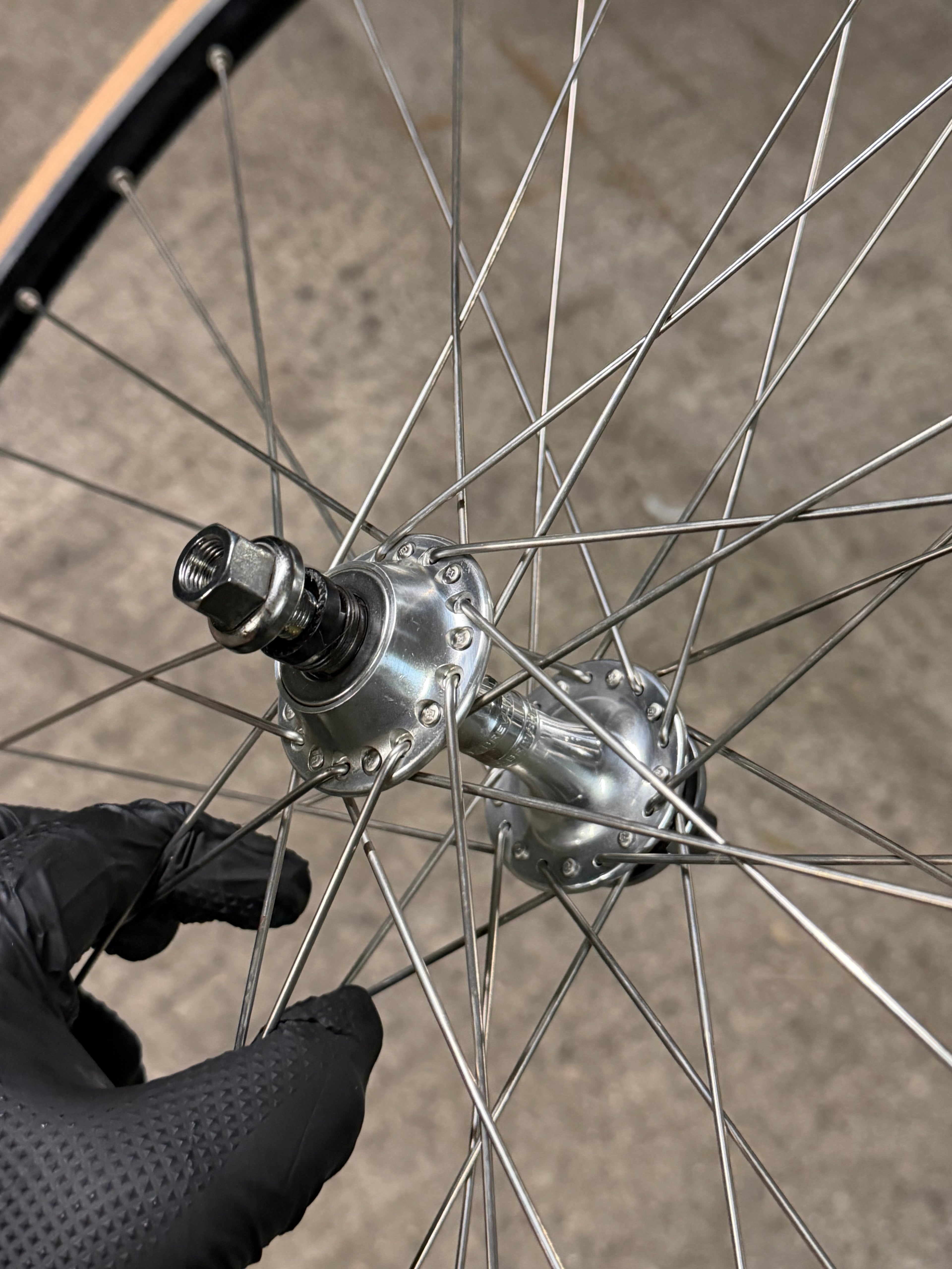 Campagnolo Pista Wheelset 700c Mavic Clincher Rims