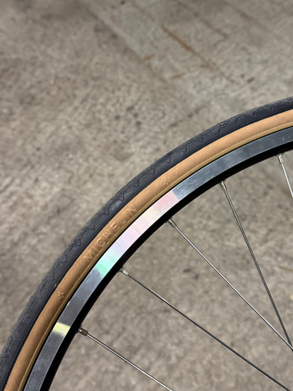 Campagnolo Pista Wheelset 700c Mavic Clincher Rims