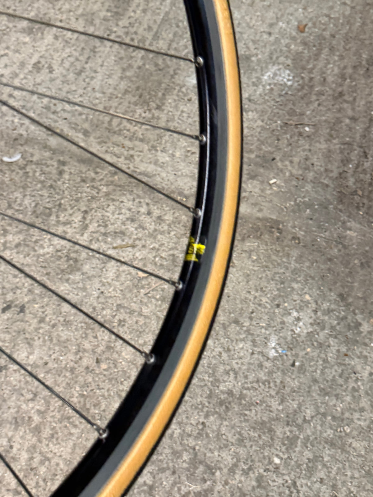 Campagnolo Pista Wheelset 700c Mavic Clincher Rims
