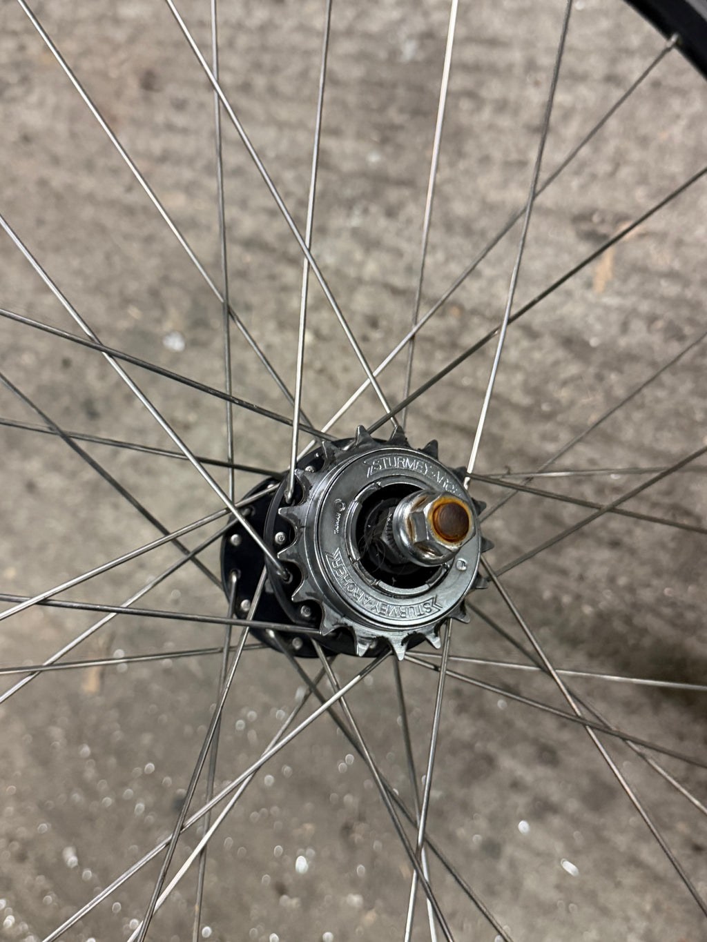 Rear Track Singlespeed Wheel