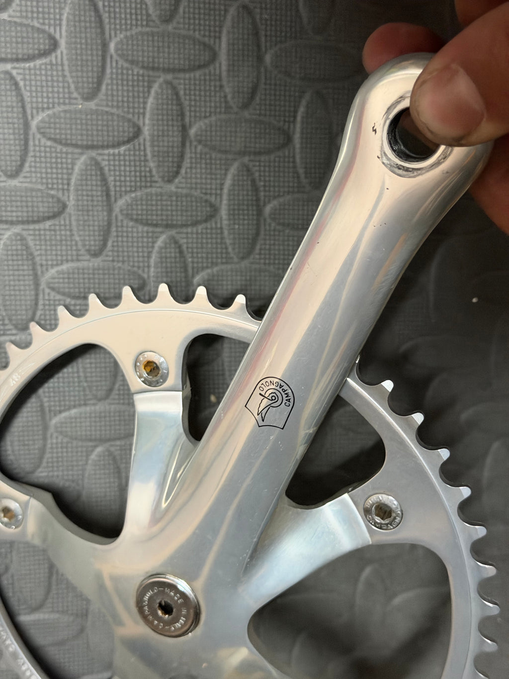 Campagnolo Pista Track Crankset 165mm 48t