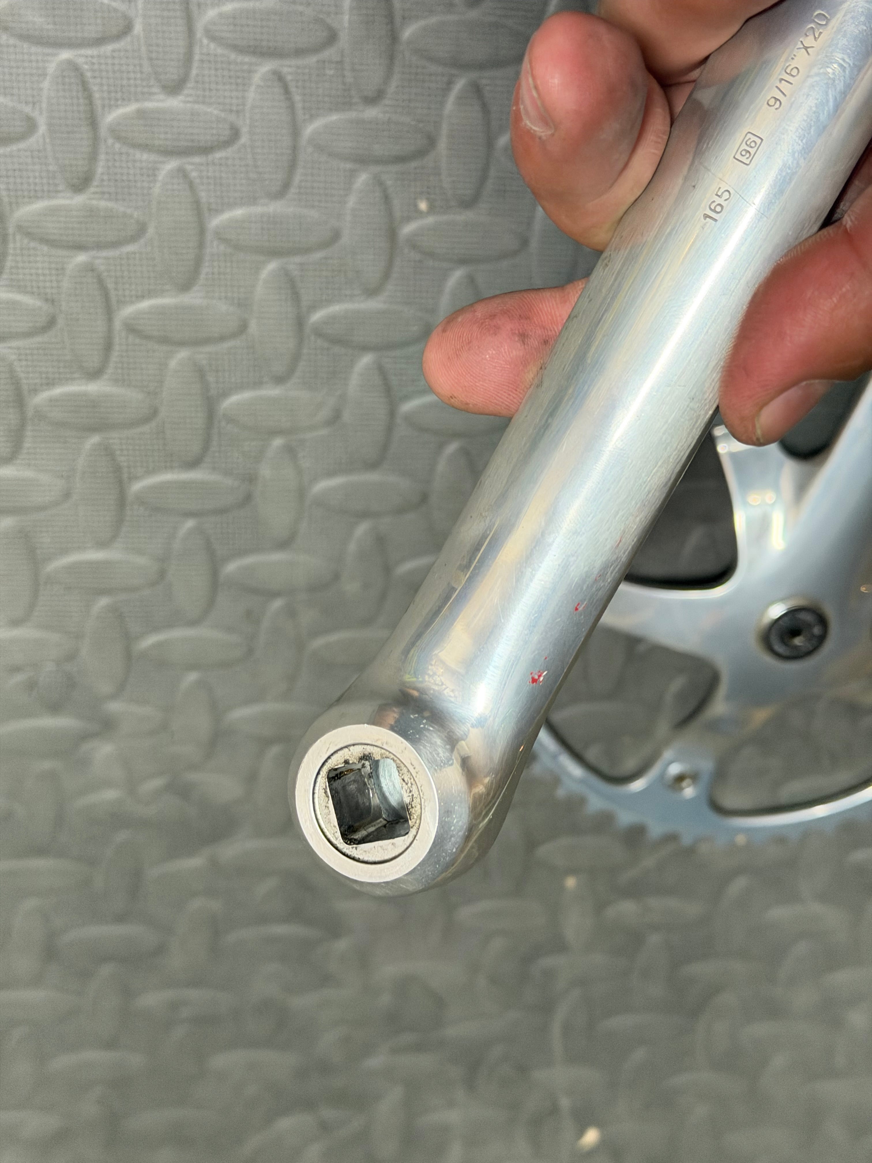 Campagnolo Pista Track Crankset 165mm 48t