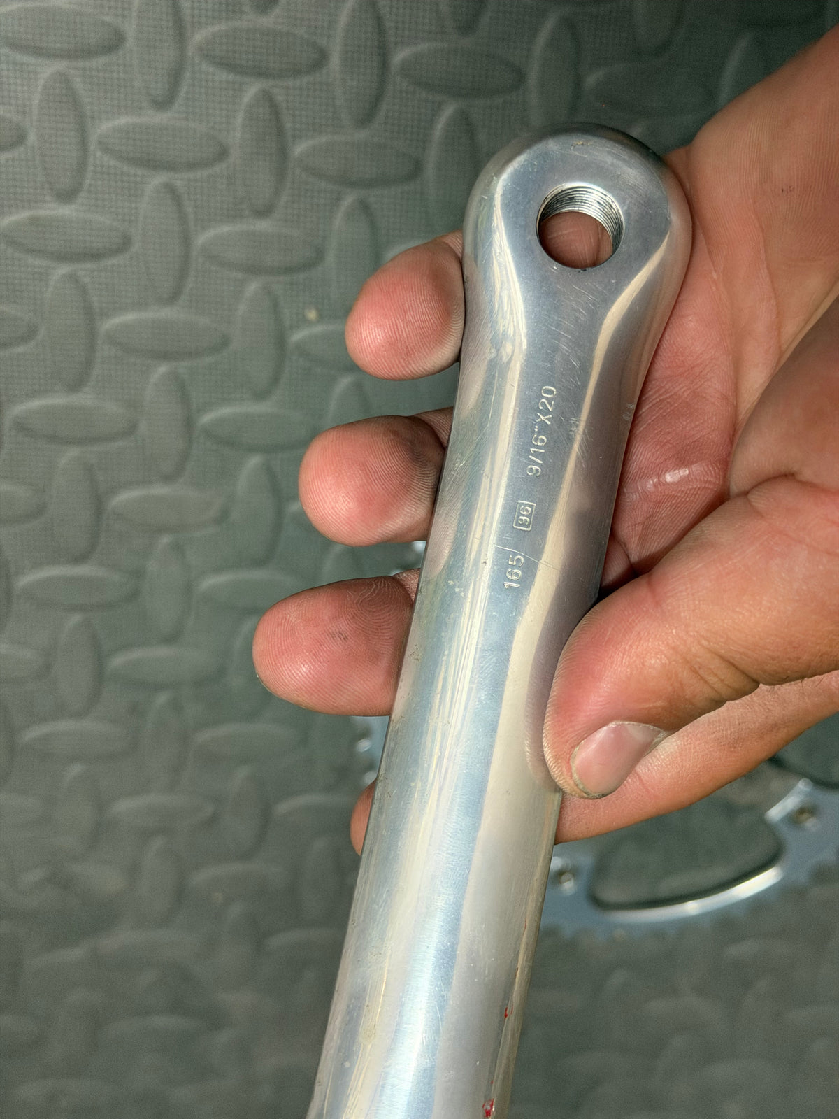Campagnolo Pista Track Crankset 165mm 48t