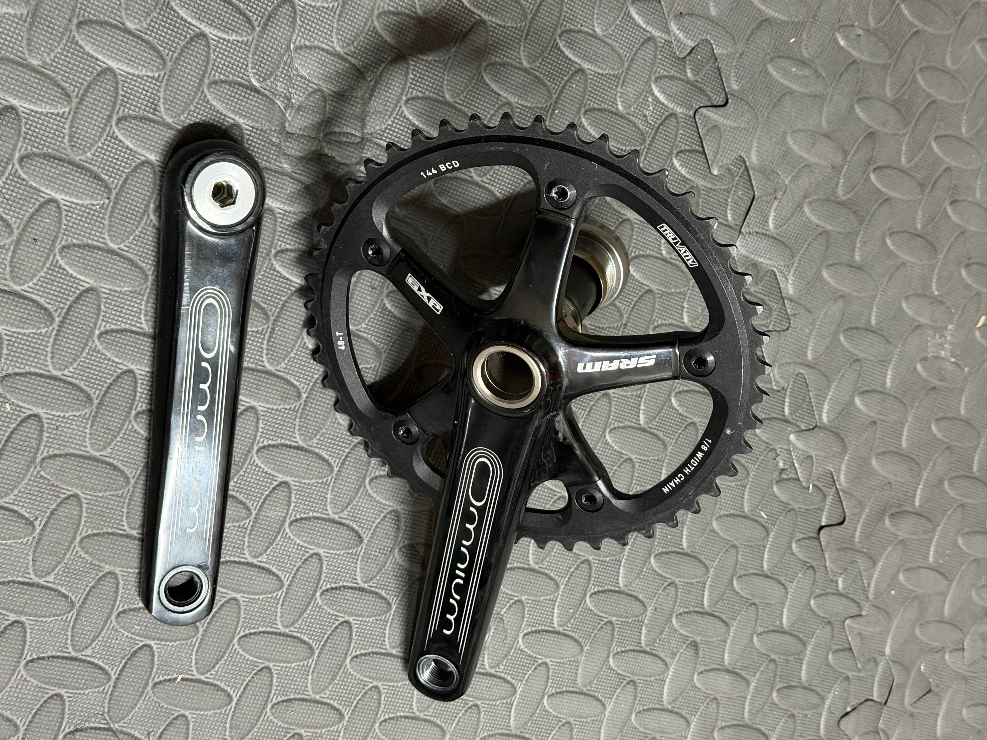 Sram Omnium Track Crankset 165mm 48t