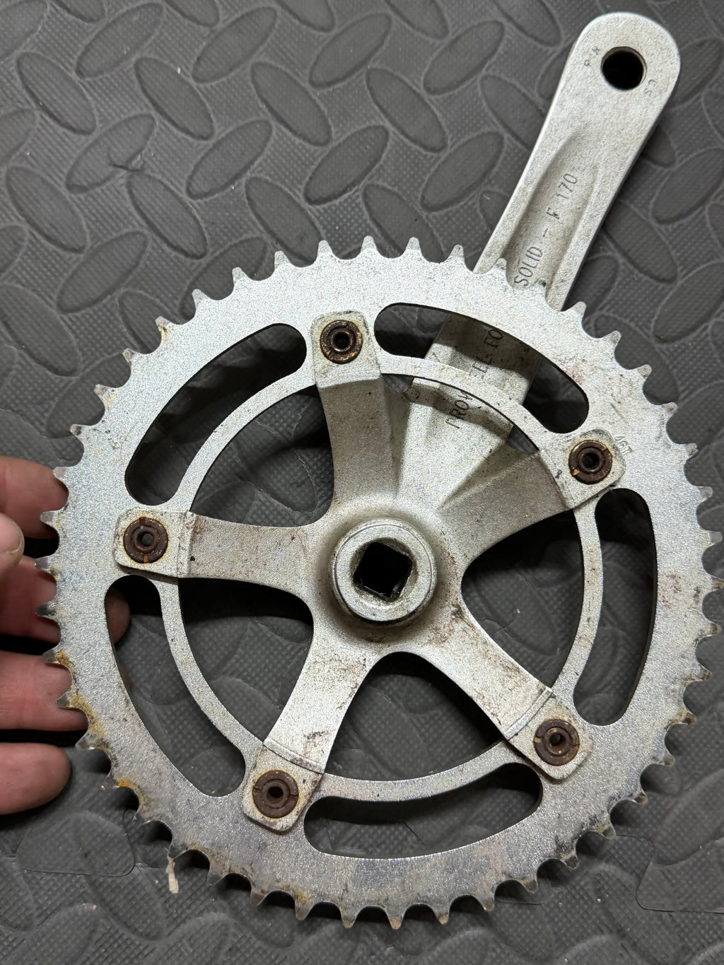 Track SIngle Speed Crankset 46t 170mm