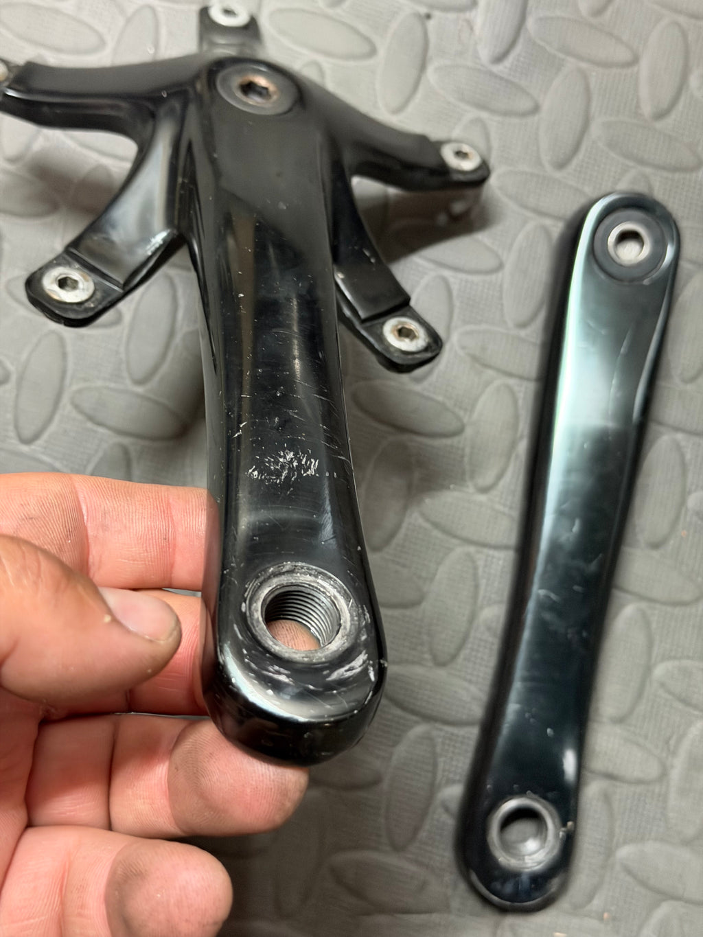Single Speed Track Crankset 170mm 144bcd
