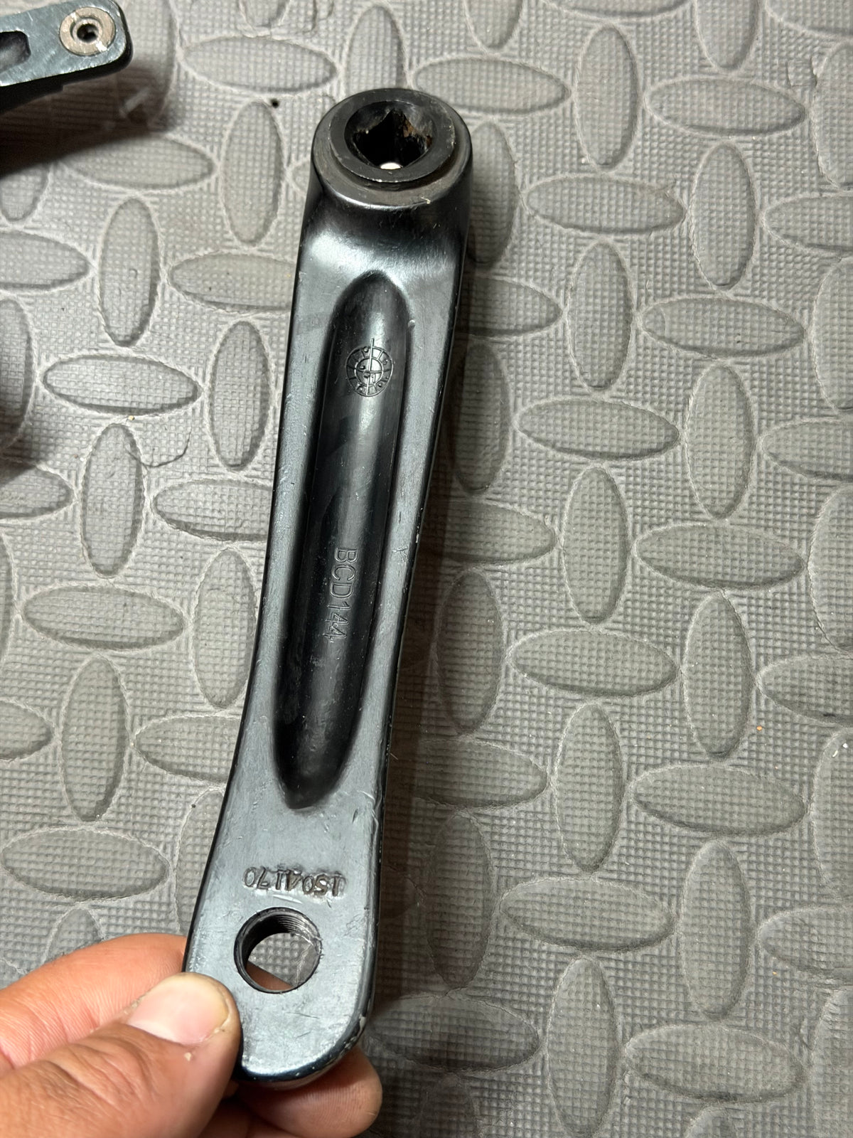 Single Speed Track Crankset 170mm 144bcd