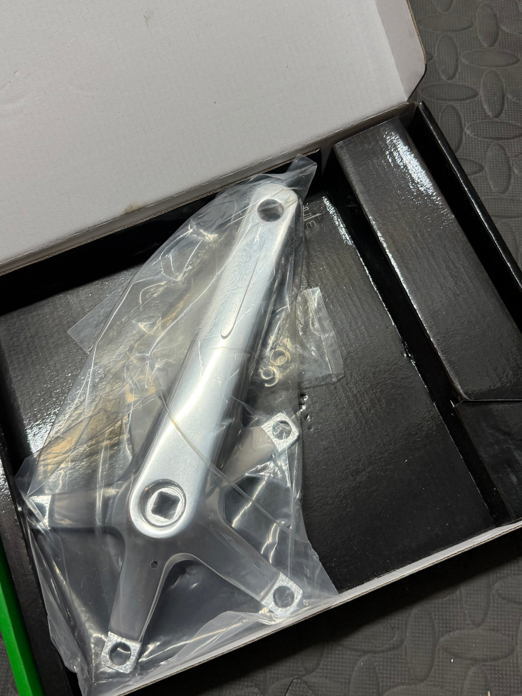Genetic Track Crankset Sinlge Speed 170mm 144bcd