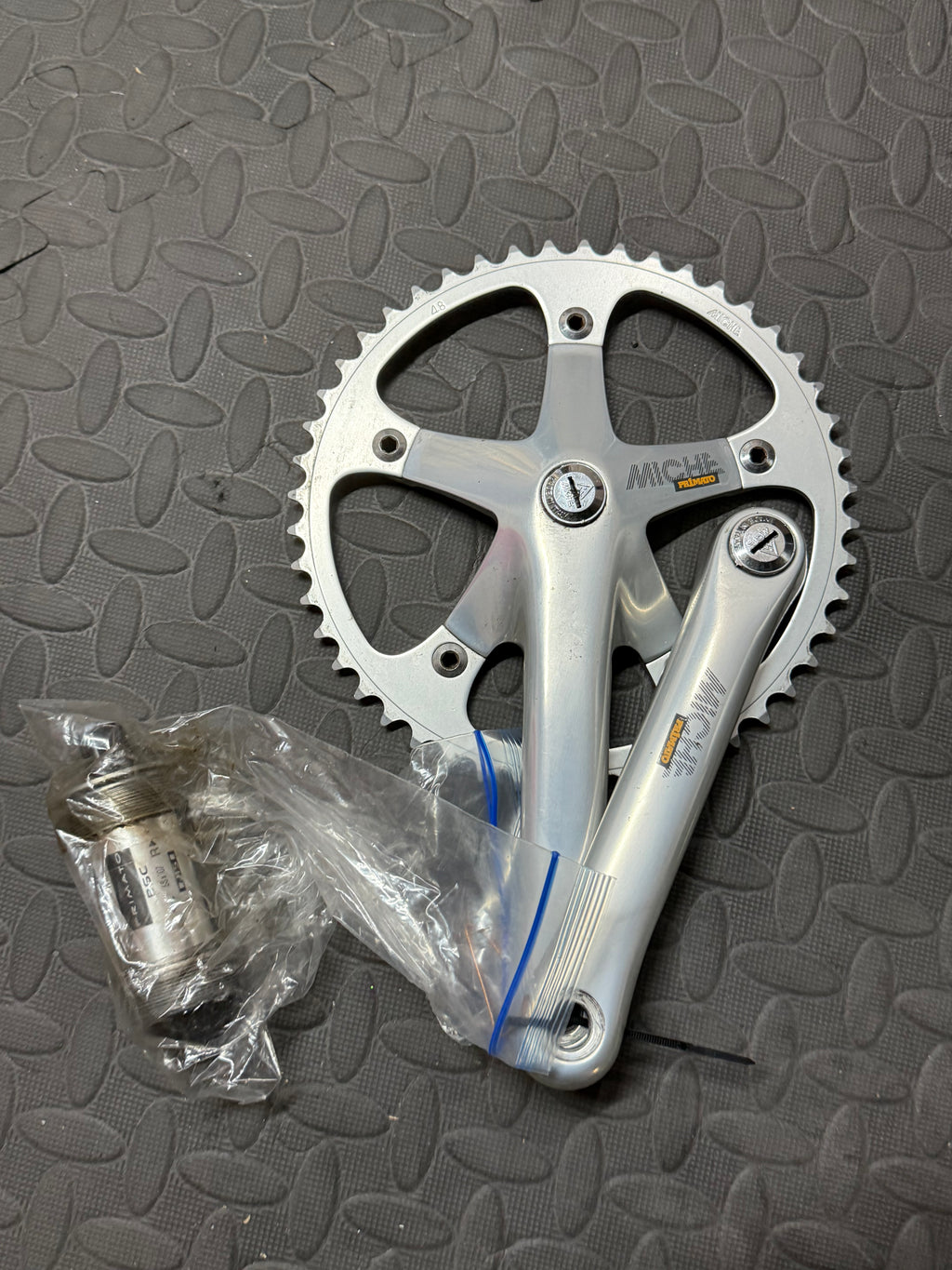 Miche Track Crankset 165mm 135bcd