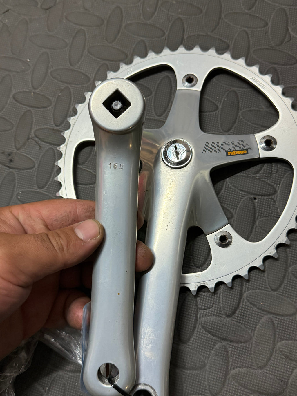 Miche Track Crankset 165mm 135bcd