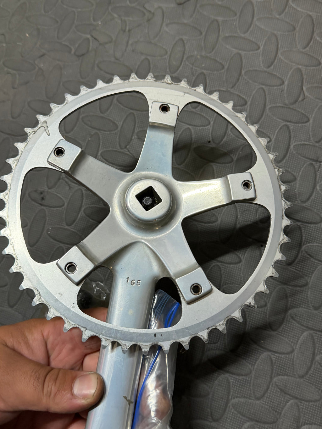 Miche Track Crankset 165mm 135bcd