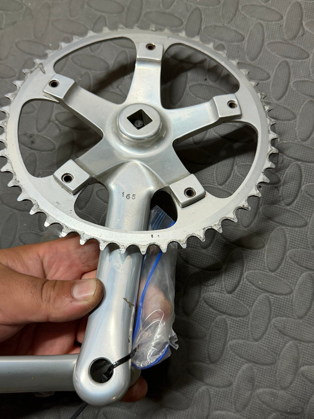 Miche Track Crankset 165mm 135bcd