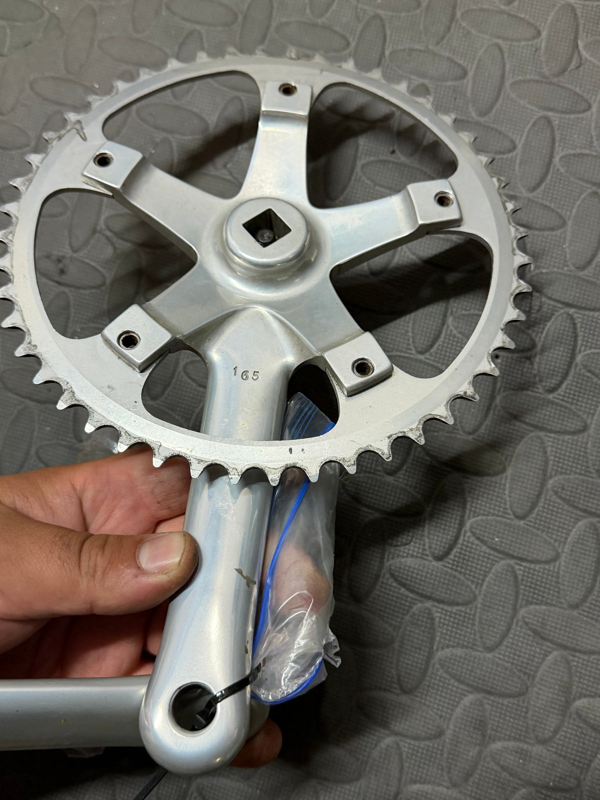 Miche Track Crankset 165mm 135bcd
