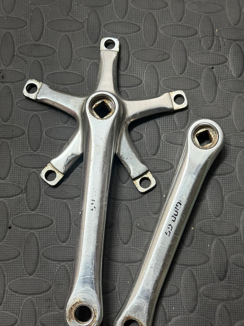 Vinatage Sugino Crank Arms 144bcd Road Crankset