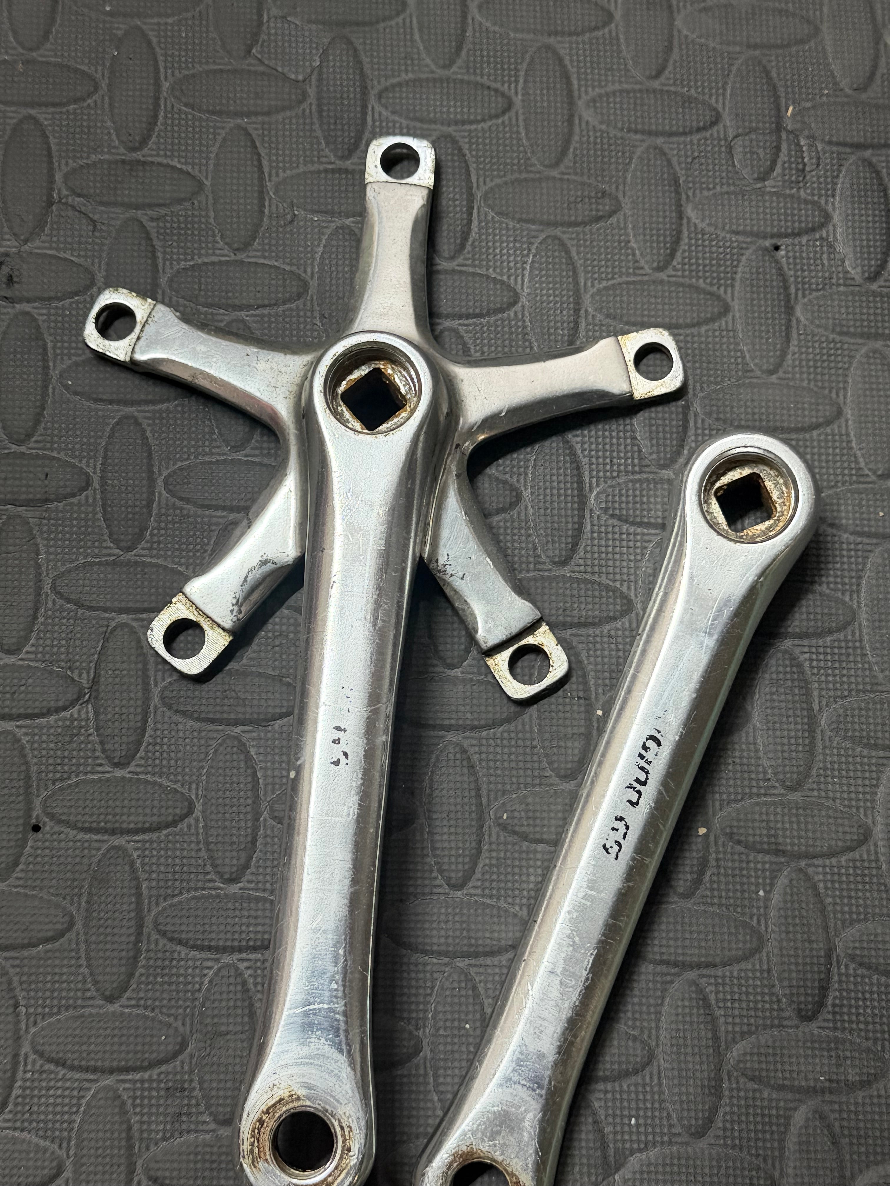 Vinatage Sugino Crank Arms 144bcd Road Crankset