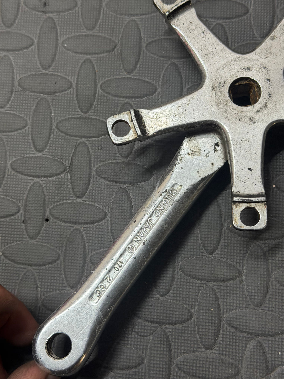 Vinatage Sugino Crank Arms 144bcd Road Crankset