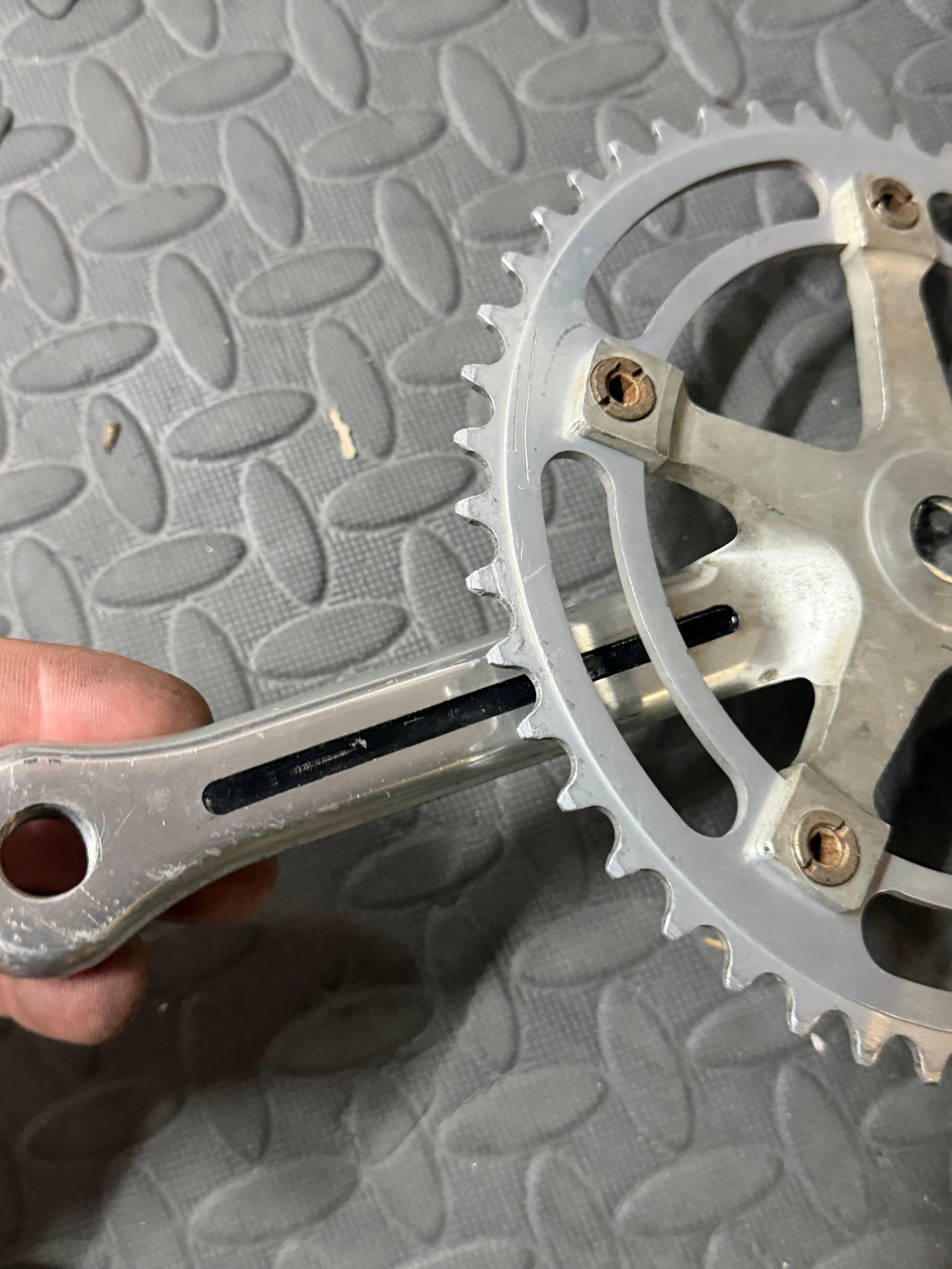 Gipiemme Pista Track Crankset 170mm