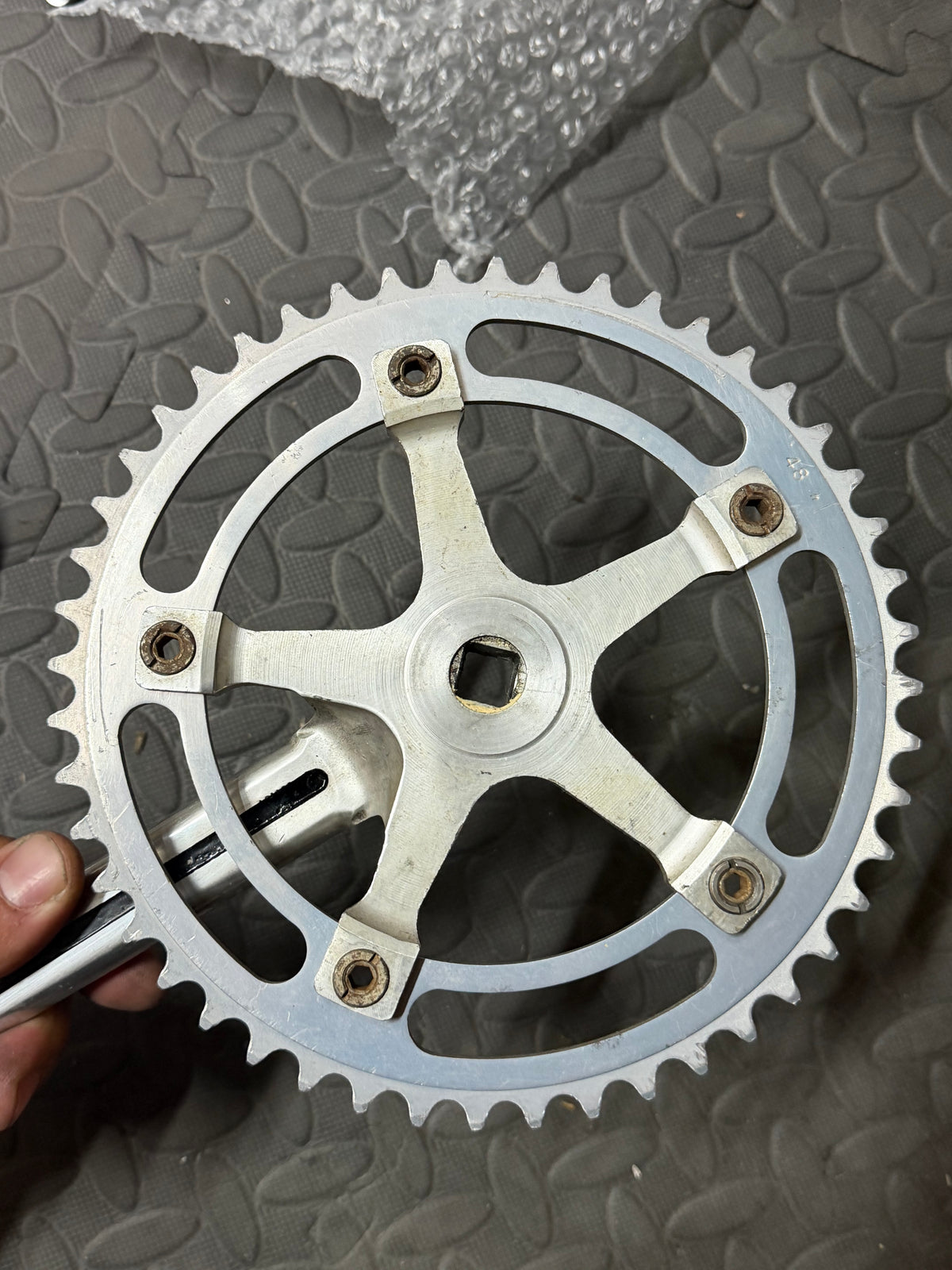 Gipiemme Pista Track Crankset 170mm