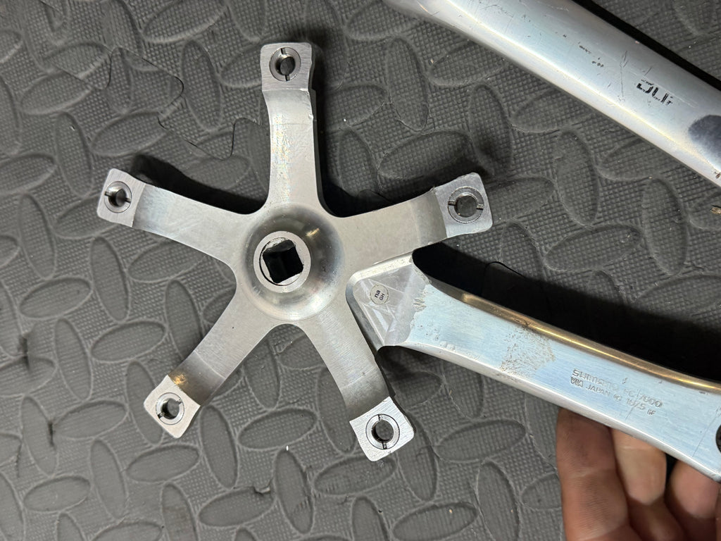 Dura Ace 7600 NJS 167.5mm Track Crankset