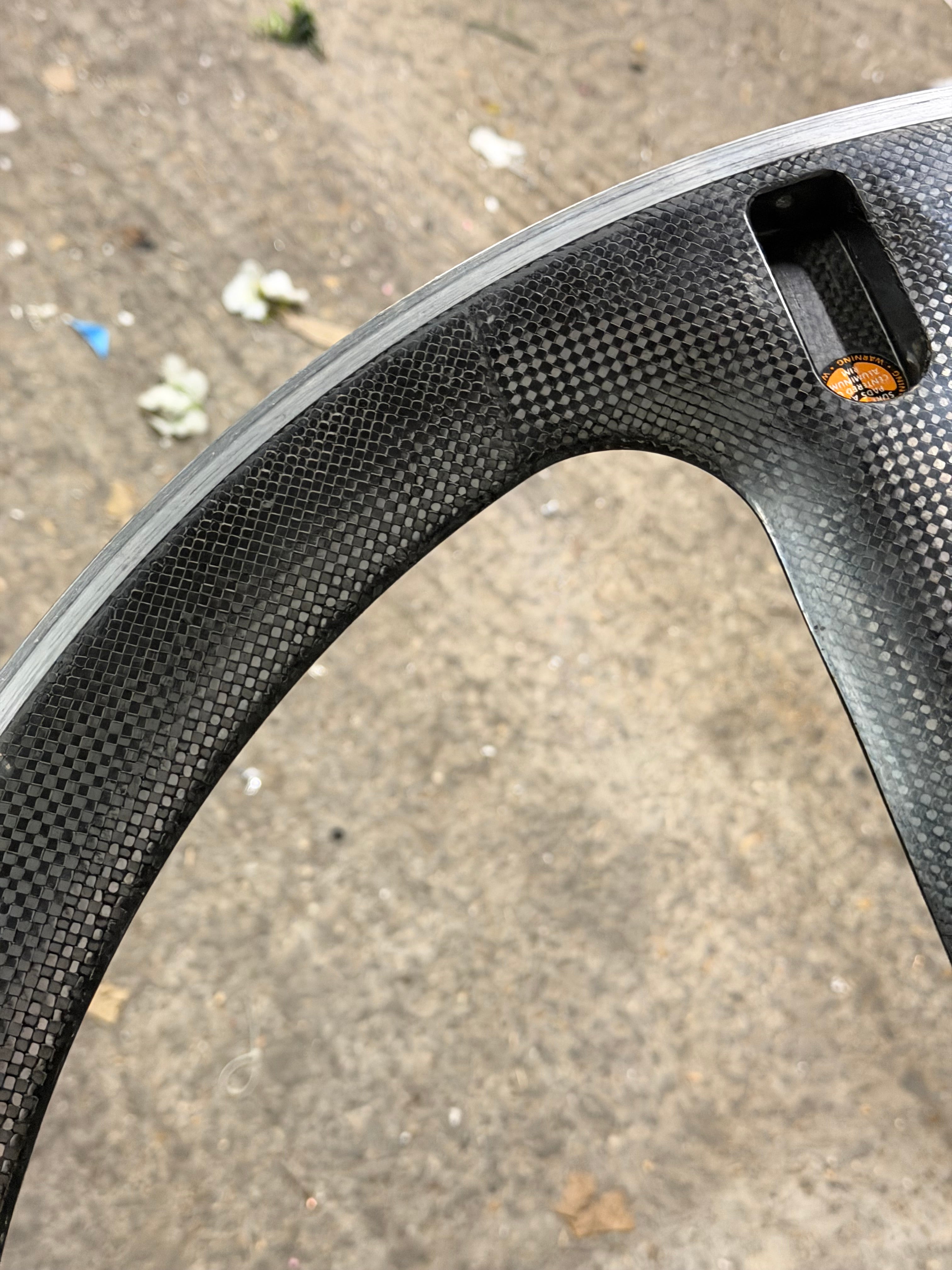 Hed Carbon 3 Spoke Front Wheel Tubulas