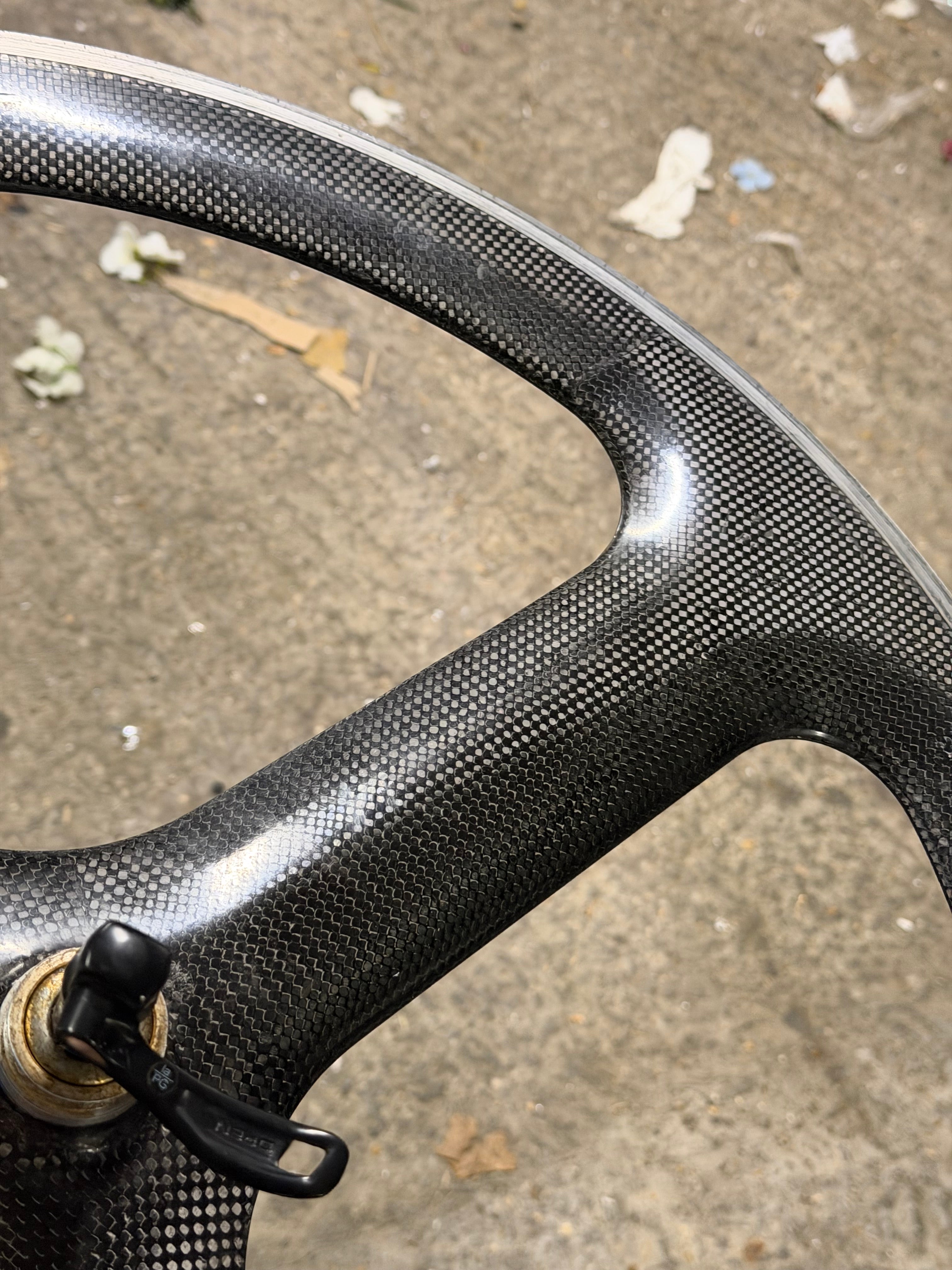 Hed Carbon 3 Spoke Front Wheel Tubulas