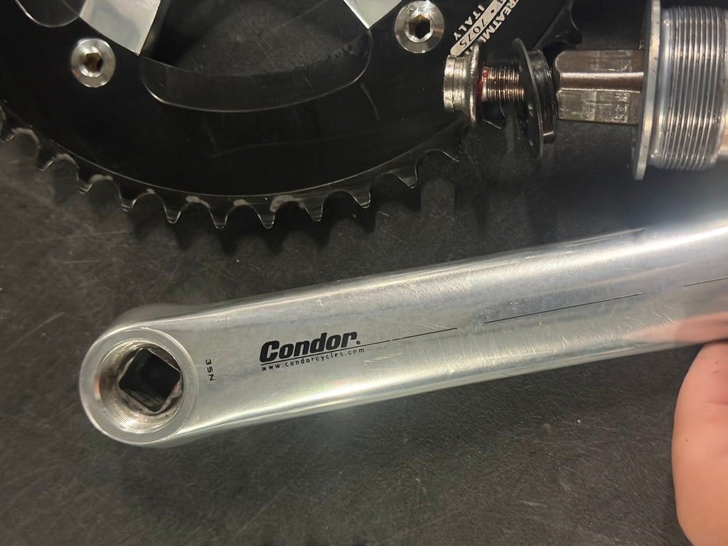 Condor Miche Track Crankset 170mm 144 BCD with BSA Bottom Bracket 50t