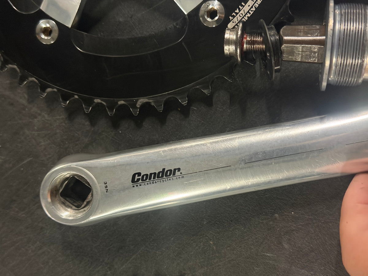 Condor Miche Track Crankset 170mm 144 BCD with BSA Bottom Bracket 50t