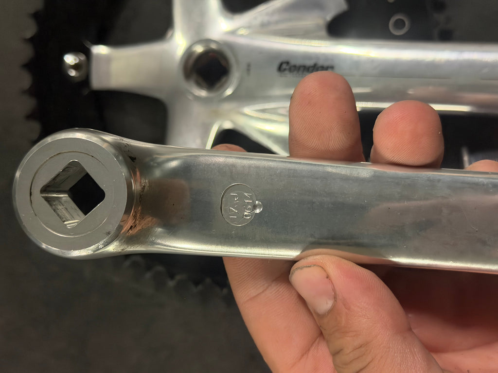 Condor Miche Track Crankset 170mm 144 BCD with BSA Bottom Bracket 50t