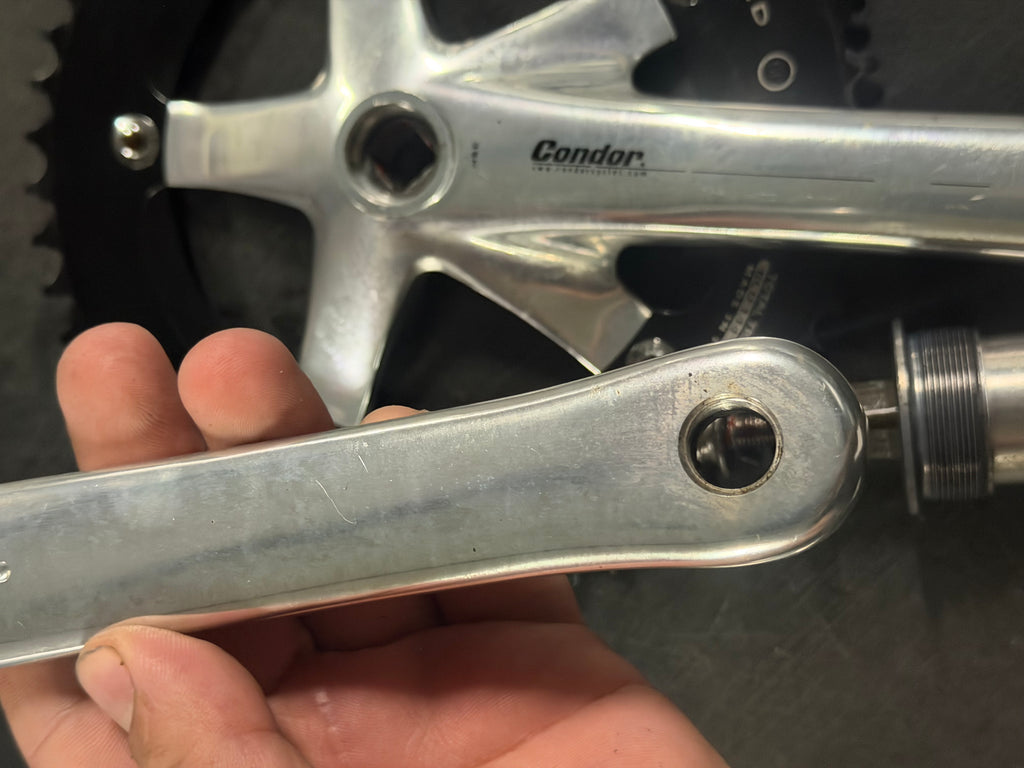 Condor Miche Track Crankset 170mm 144 BCD with BSA Bottom Bracket 50t