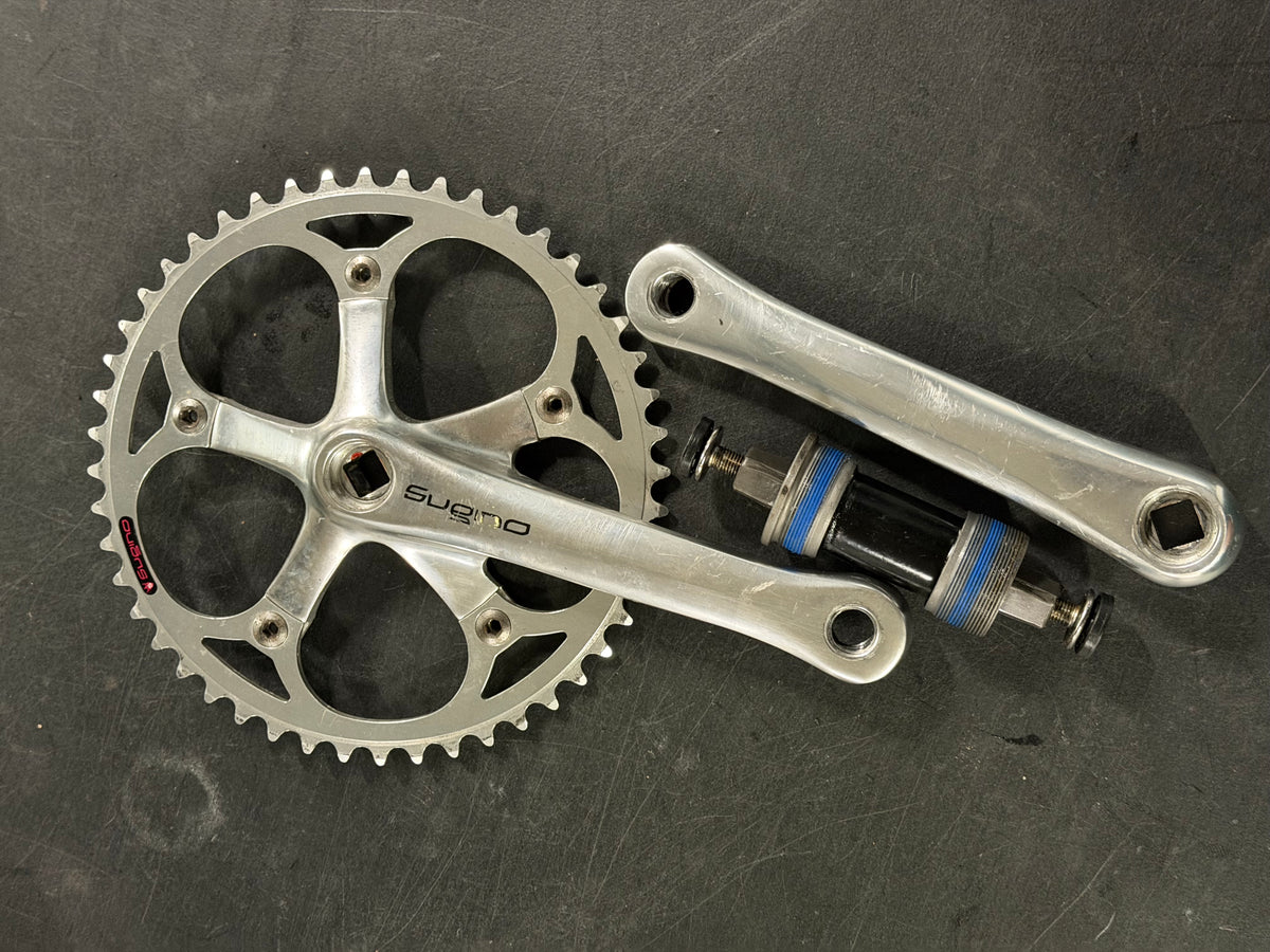 Sugino RD2 165mm 48T single speed fixed gear track crankset