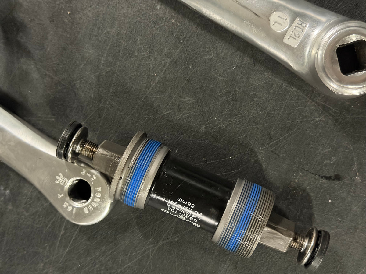 Sugino RD2 Single Speed Track Crankset 165mm 48t