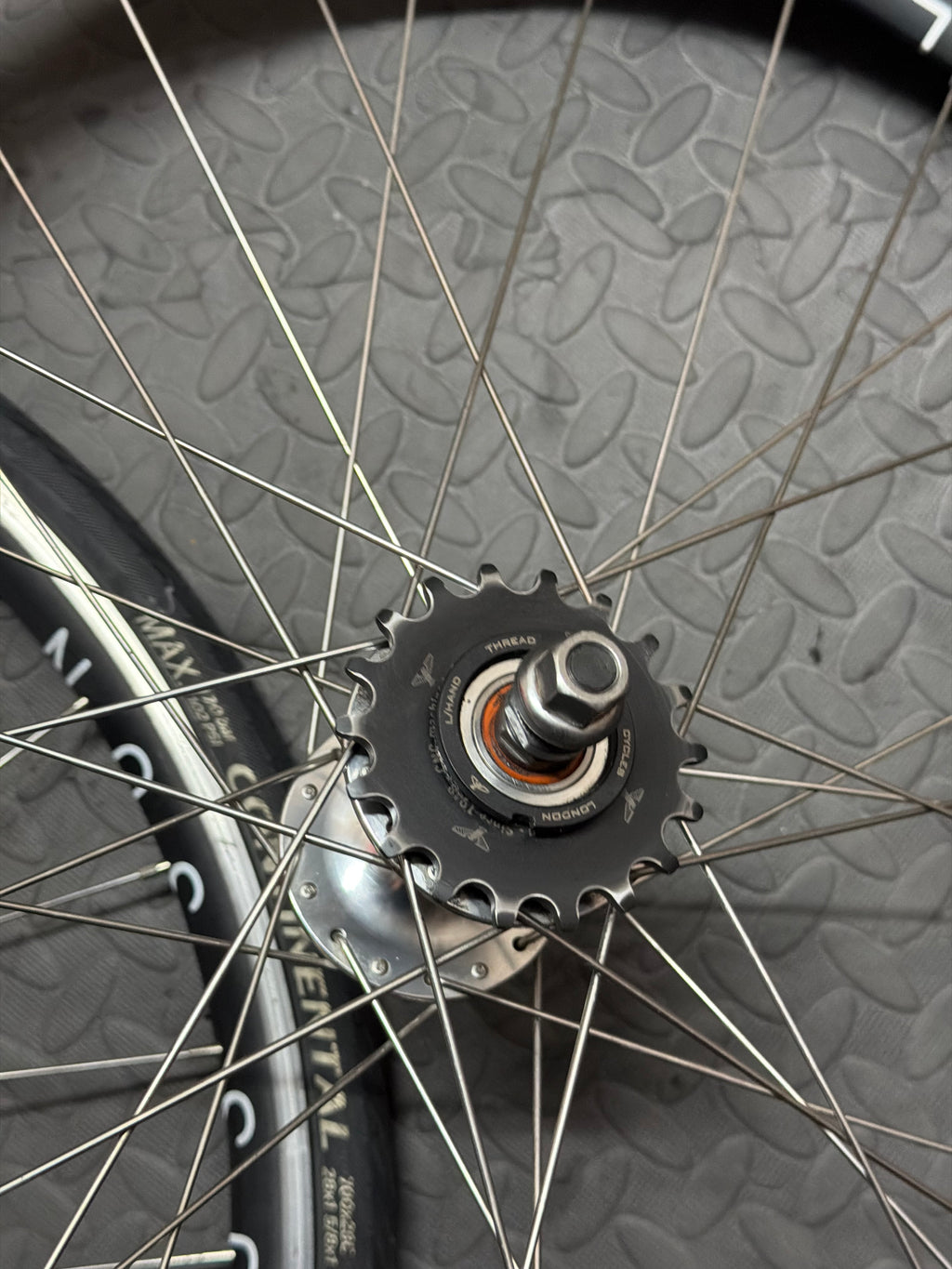 Condor Fixed Gear Track Wheelset 700c Clincher H plus Son