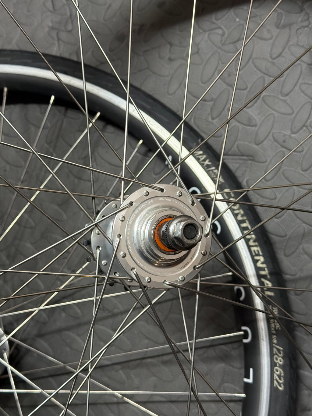 Condor Fixed Gear Track Wheelset 700c Clincher H plus Son
