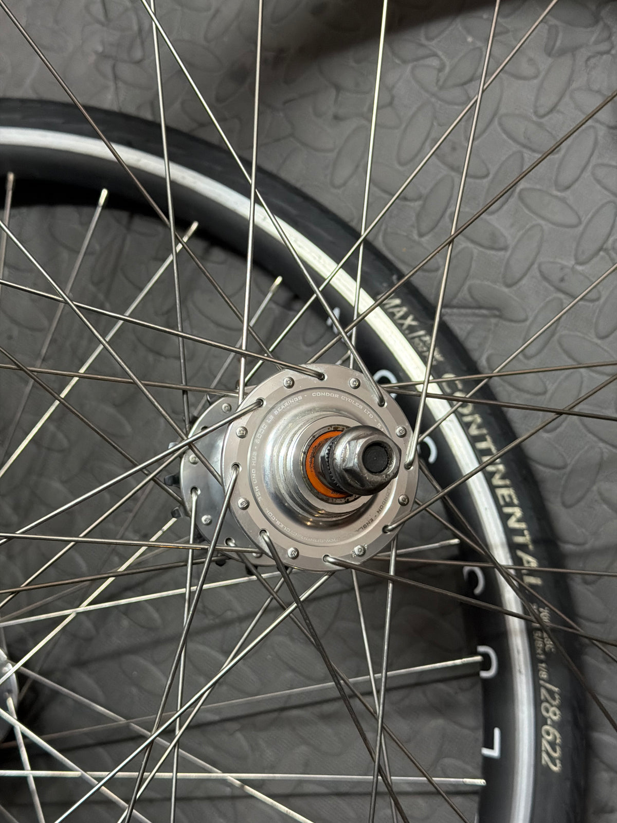 Condor Fixed Gear Track Wheelset 700c Clincher H plus Son
