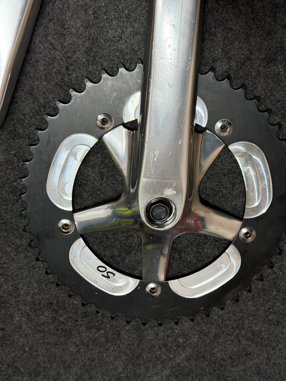 Genetic Track Crankset 165m 144BCD