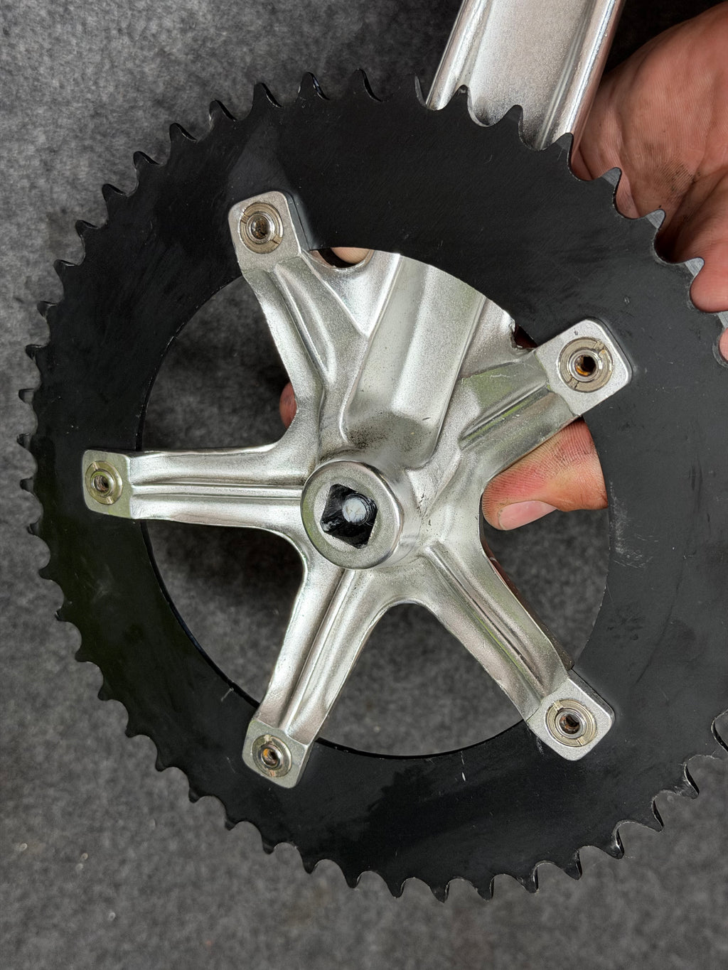 Genetic Track Crankset 165m 144BCD