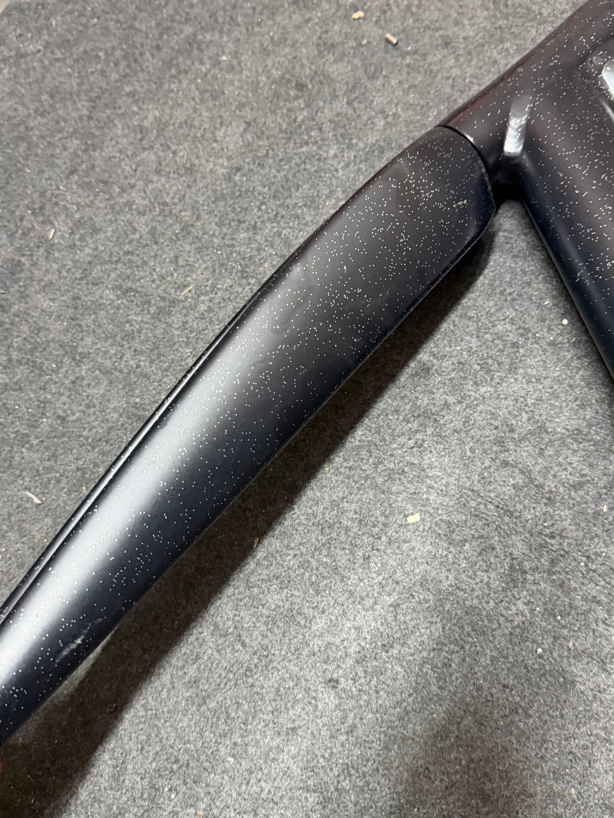 Koga Aluminium Track Frameset 56cm – Custom Black Flake Paint