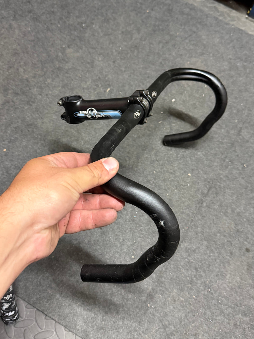120mm Stem & 42cm Drop Handlebars Cockpit Set