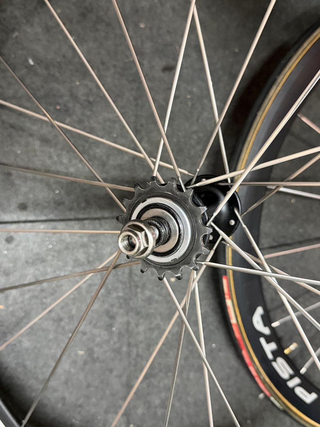 Campagnolo Pista Tubular Track Wheelset 700c