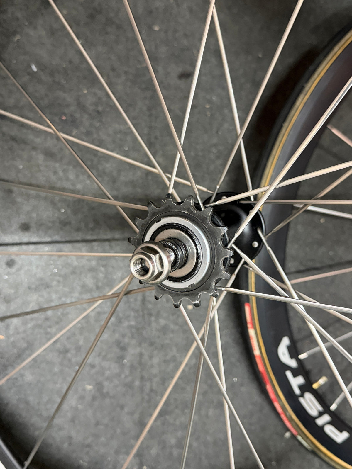 Campagnolo Pista Tubular Track Wheelset 700c