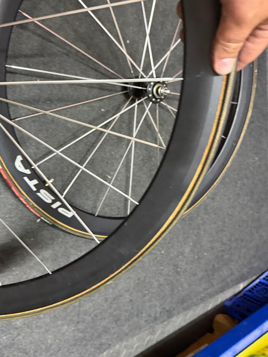 Campagnolo Pista Tubular Track Wheelset 700c
