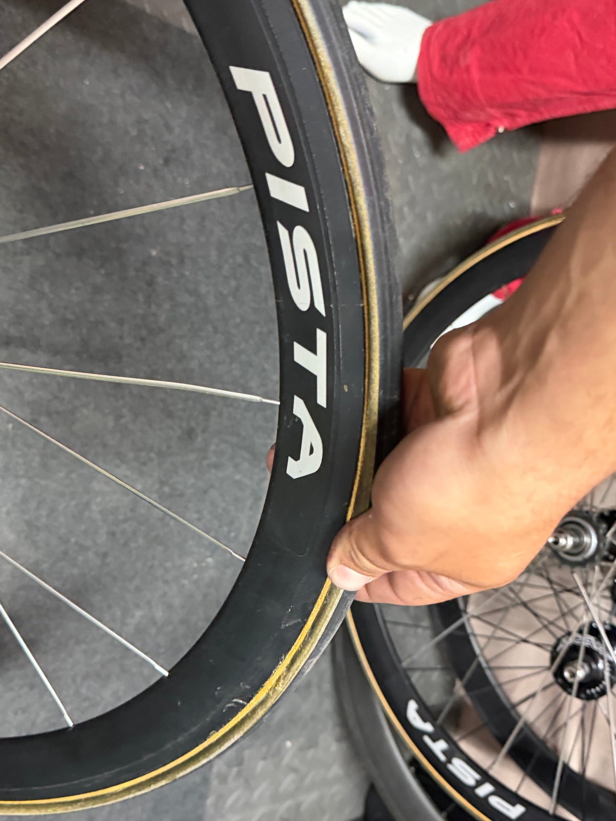 Campagnolo Pista Tubular Track Wheelset 700c