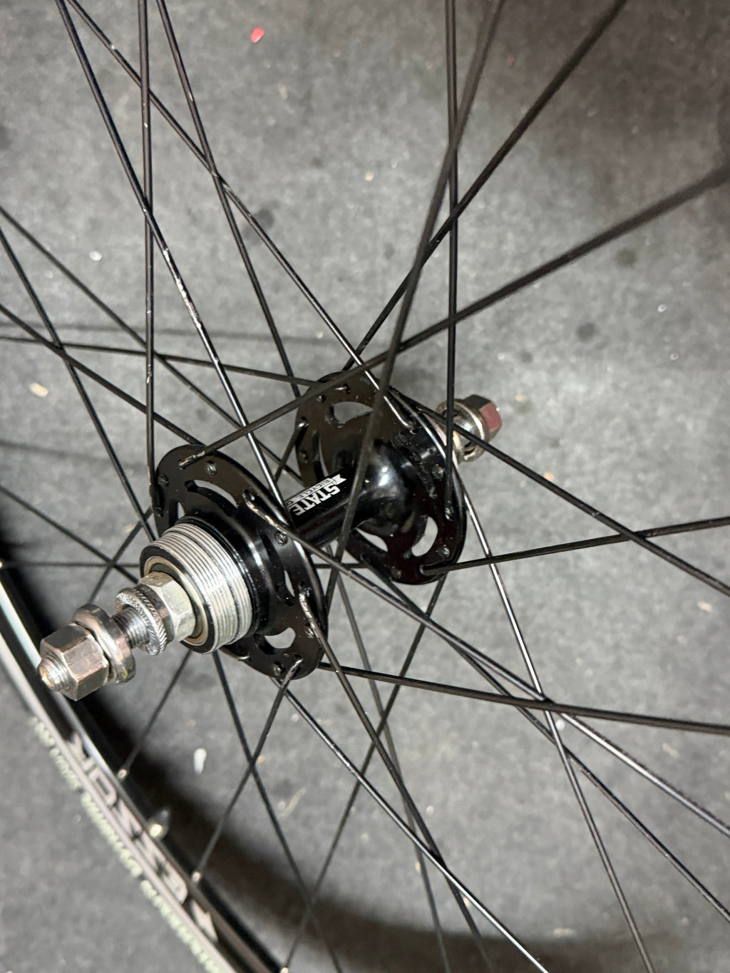 Essor State Bicycle Co. Single Speed Track Wheelset 700c Clincher