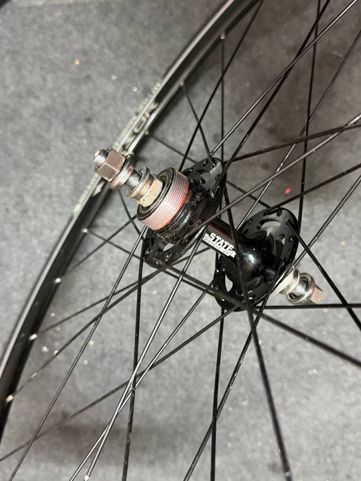 Essor State Bicycle Co. Single Speed Track Wheelset 700c Clincher