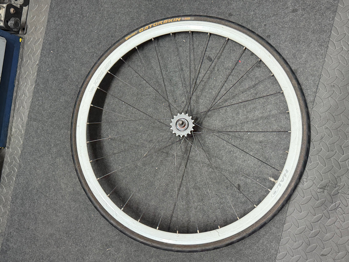 Halo Rear Track Fixed Gear Wheel 700c Clincher
